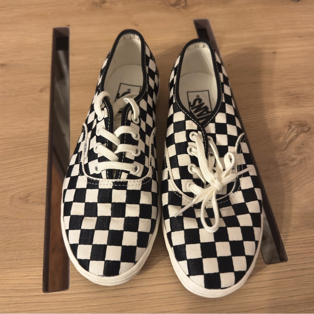 Vans Black and White Checkered Shoes